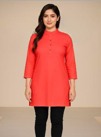 Classic Mandarin Collar Tunic
