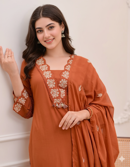 🌿 Blossom Grace Readymade Set ✨ | 🍂 Autumn Bloom Ensemble