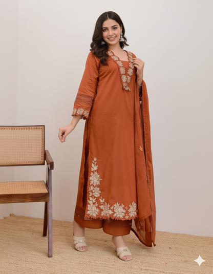 🌿 Blossom Grace Readymade Set ✨ | 🍂 Autumn Bloom Ensemble