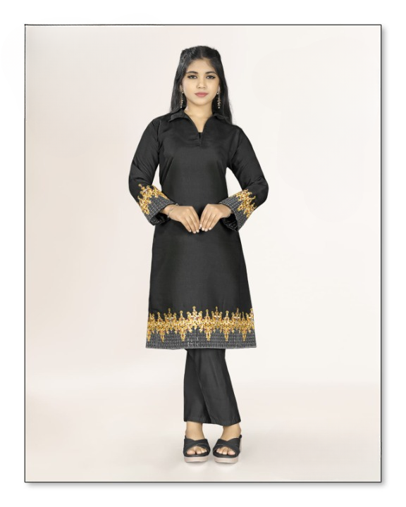 Elegant Embroidered Kurta Set