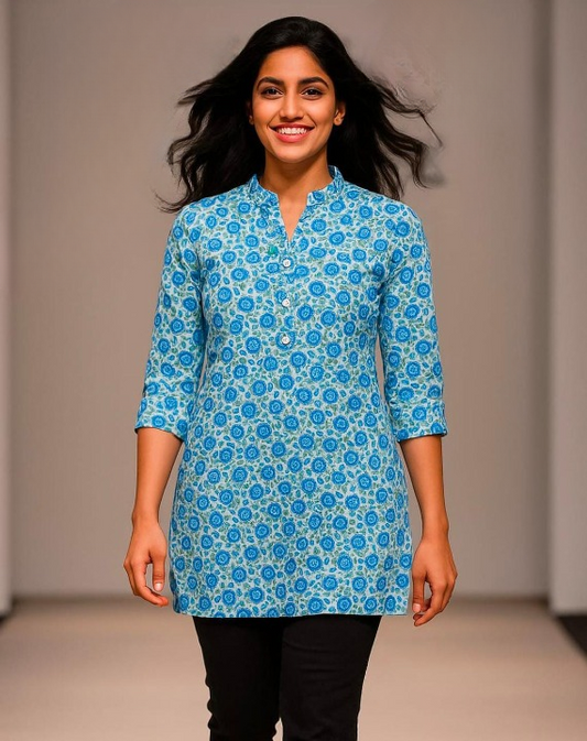 Floral Fusion Tunic