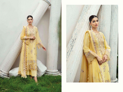 Regal Elan: A Garden of Embroidery | Cotton Dress Material