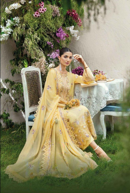 Regal Elan: A Garden of Embroidery | Cotton Dress Material