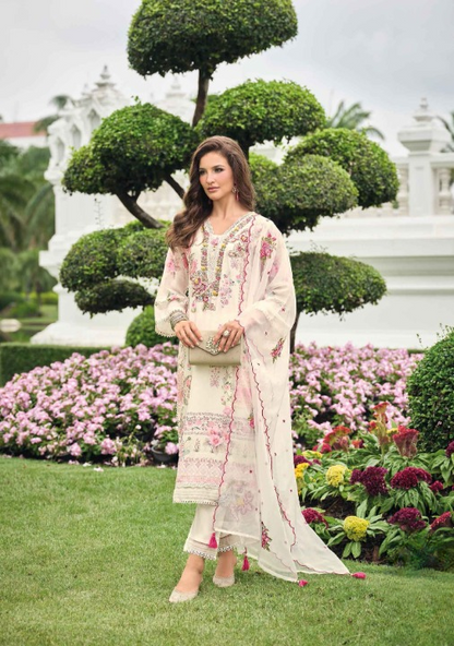 Floral Oasis: A Muslin Suit Collection | Readymade Suit