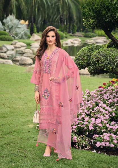 Floral Oasis: A Muslin Suit Collection | Readymade Suit