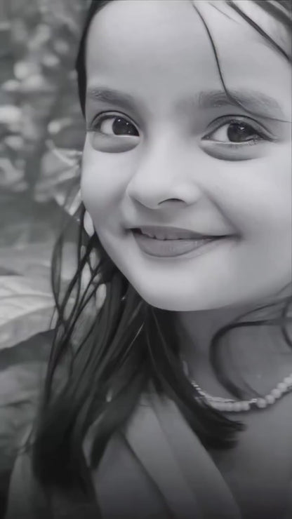 Sky Blue Embroidered Suit with Mirror Work